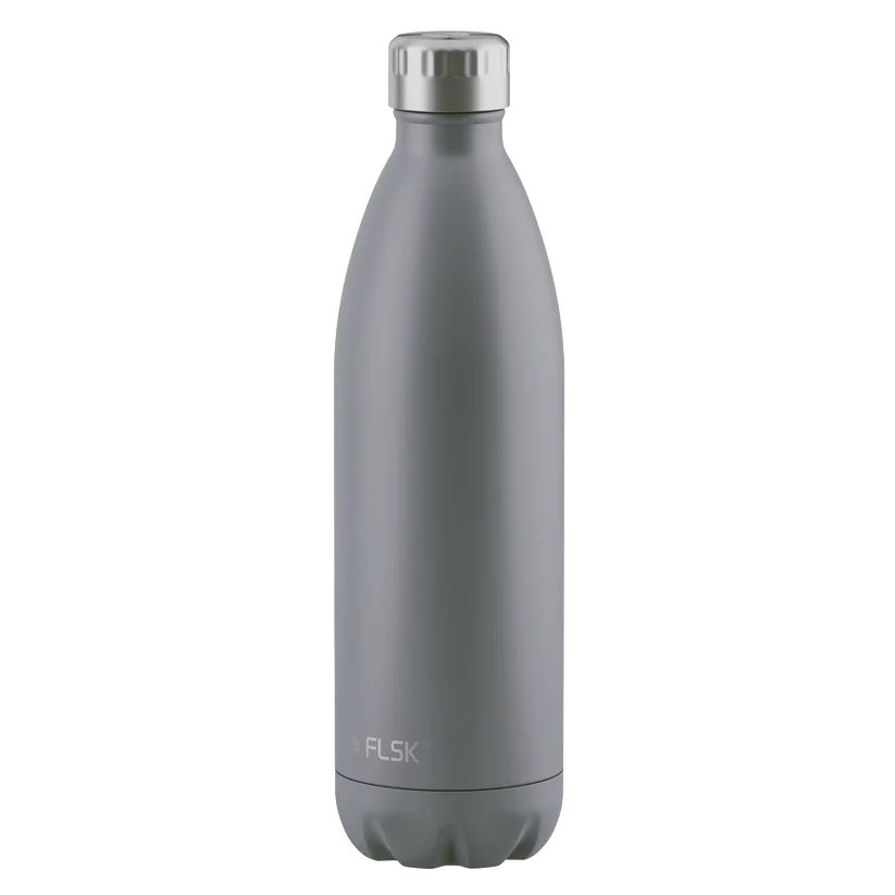 FLSK Trinkflasche aus Edelstahl 1000 ml - stone