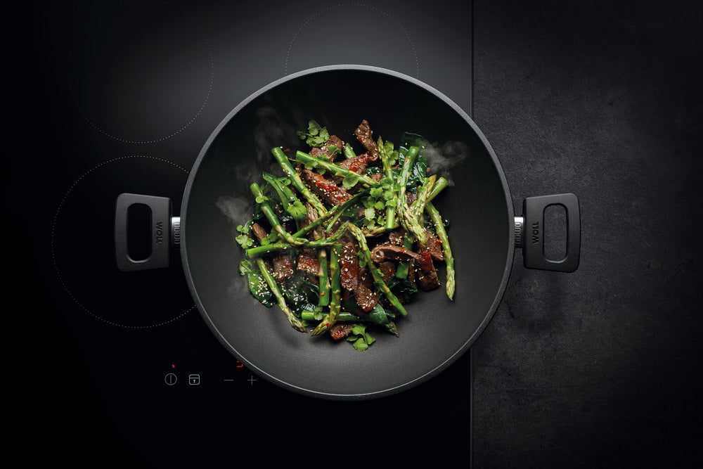 Titanium Nowo Guss- Wok Ø32cm Induktion