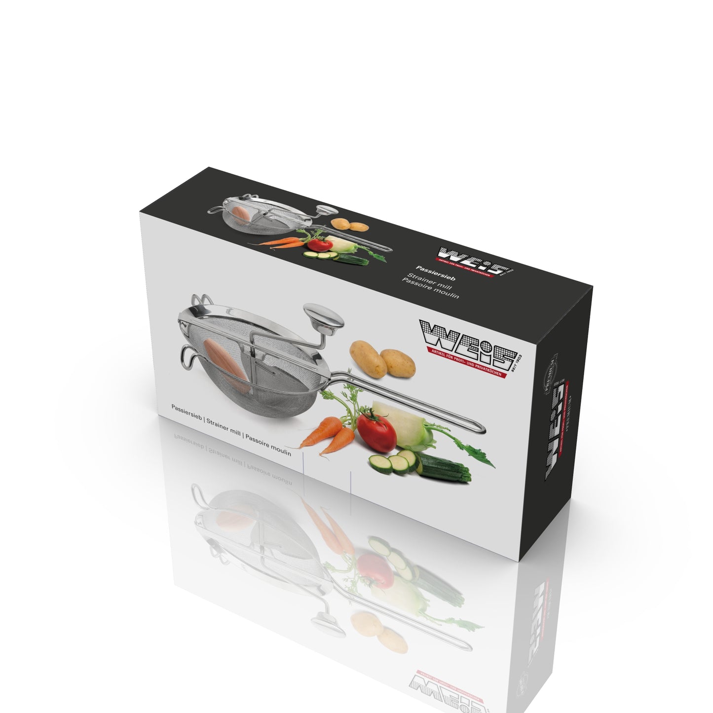 Passiersieb Edelstahl fein Ø20cm