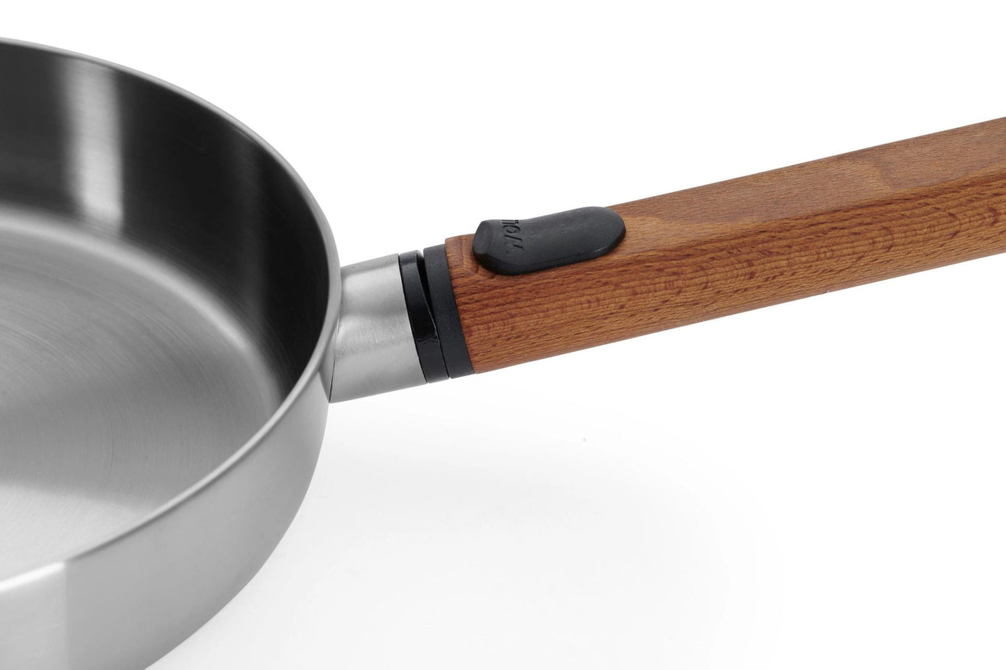 Flachpfanne Ø28cm Edelstahl - Logic Steel