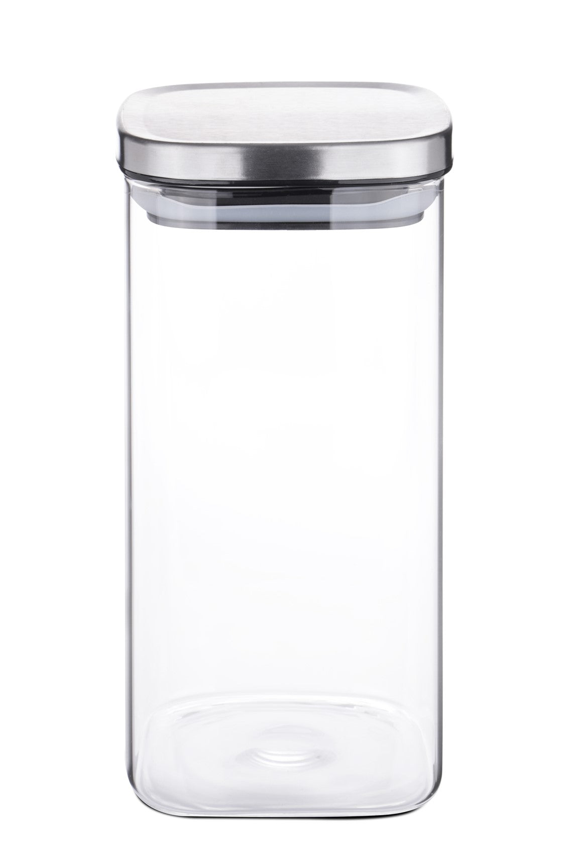 Vorratsdose eckig Borosilikatglas 1,2 Liter 10x20,5cm