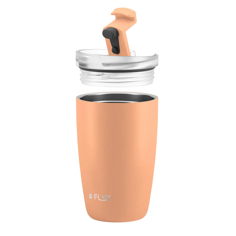 FLSK Kaffeebecher aus Edelstahl 350 ml - peach