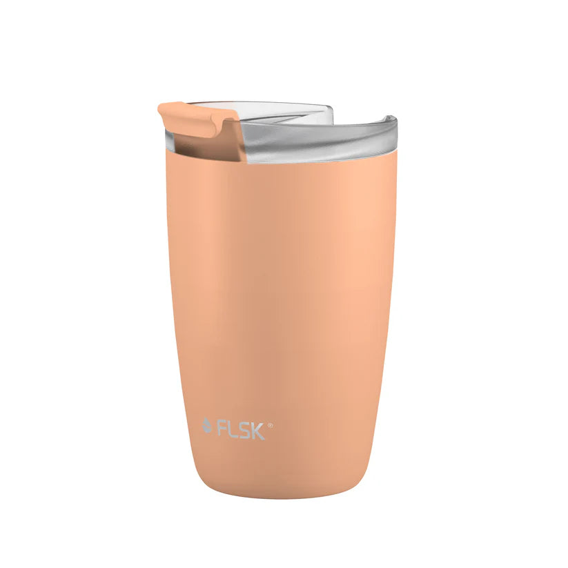 FLSK Kaffeebecher aus Edelstahl 350 ml - peach