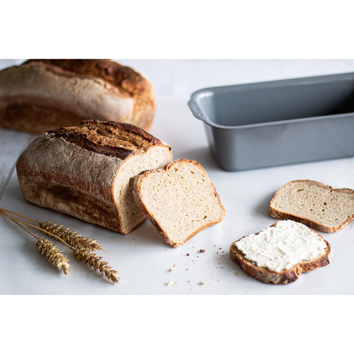 we love Baking - Brotbackform emailliert 35x14,5cm 3500ml