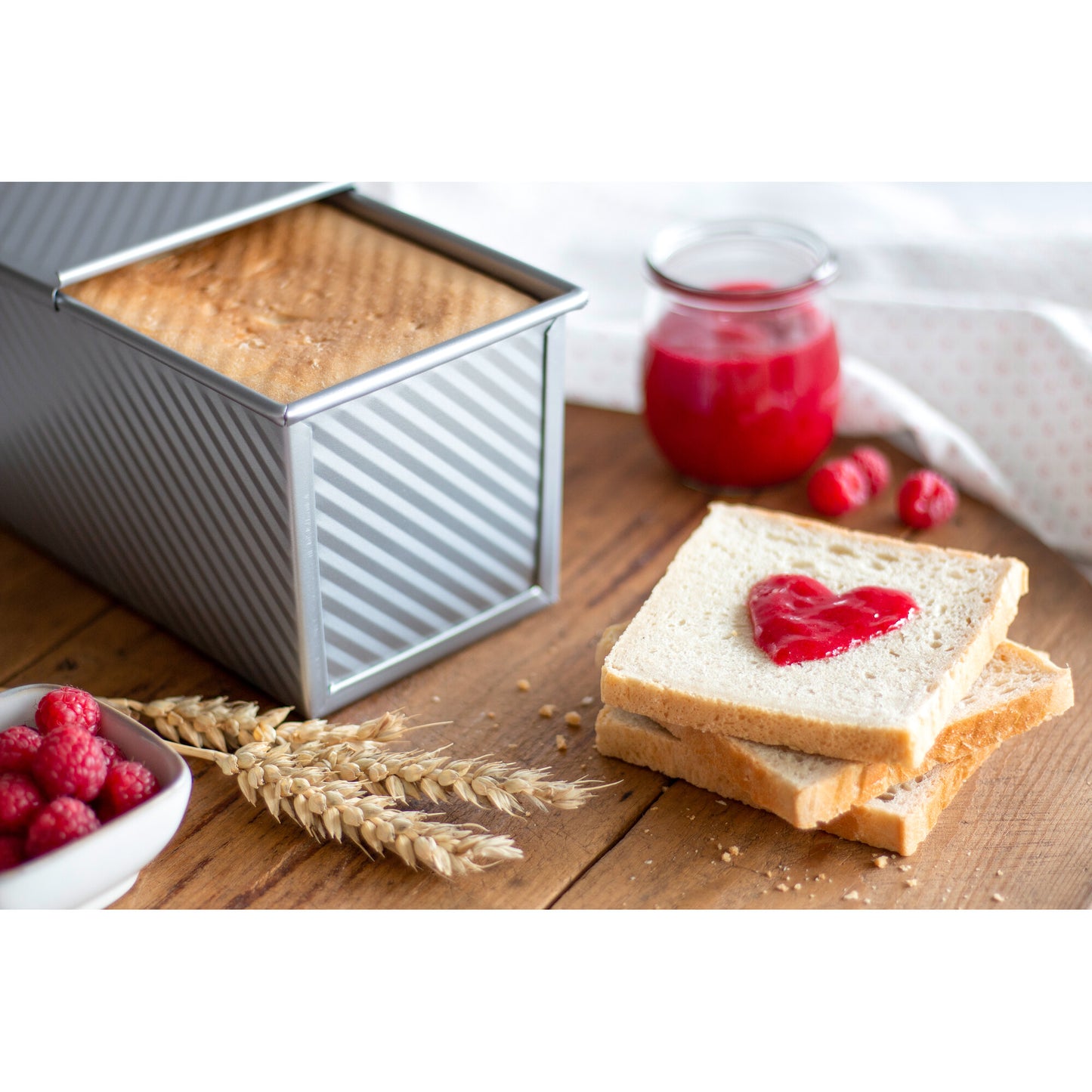 we love baking – Toastbrotform mit Deckel
