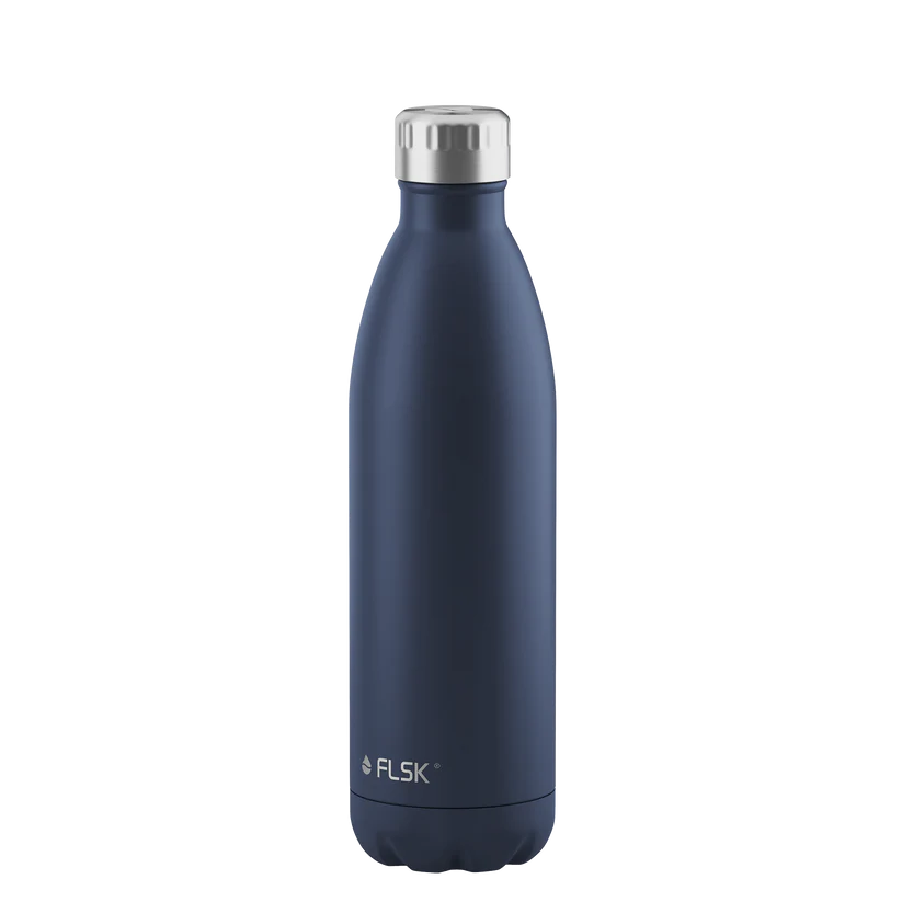 FLSK Trinkflasche aus Edelstahl 750 ml - midnight