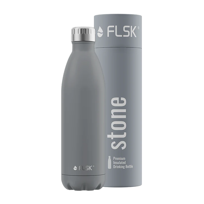 FLSK Trinkflasche aus Edelstahl 750 ml - stone