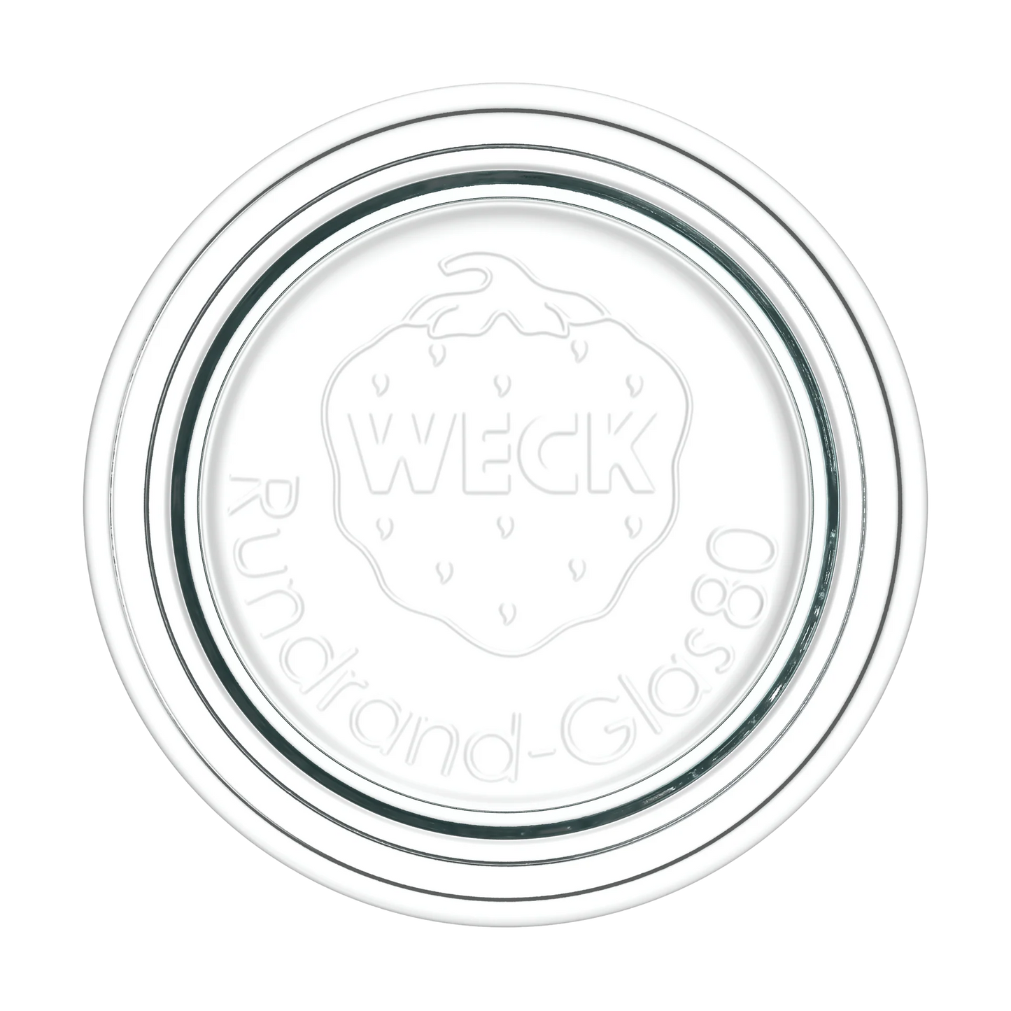 WECK Rundranddeckel Ø80mm