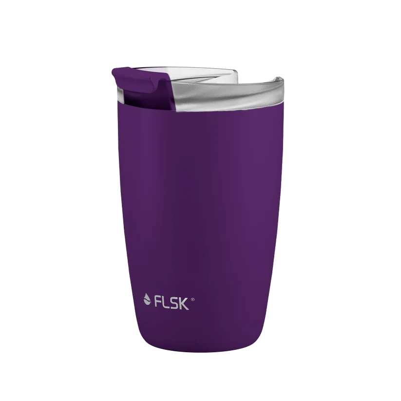 FLSK Kaffeebecher aus Edelstahl 350 ml - nordic plum