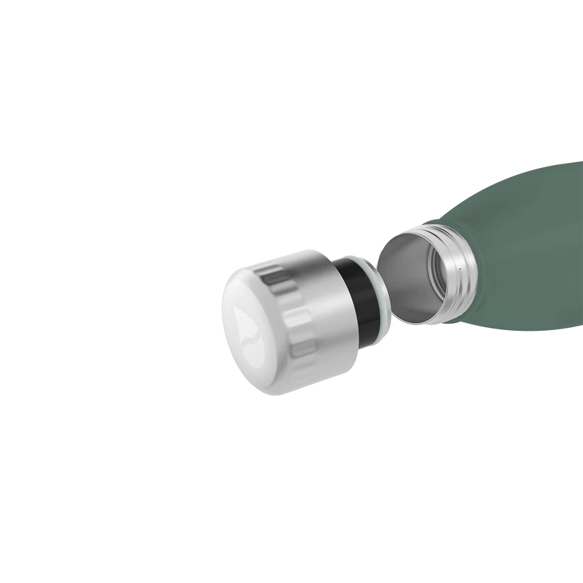 FLSK Trinkflasche mit Becher 700ml - ridge green