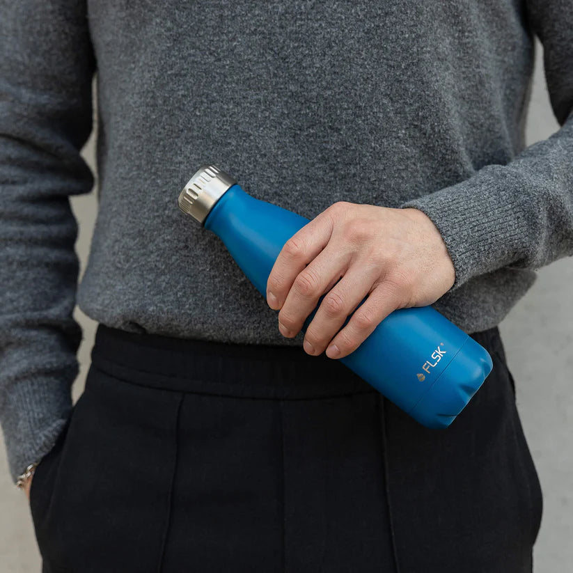 FLSK Trinkflasche aus Edelstahl 500 ml - ocean