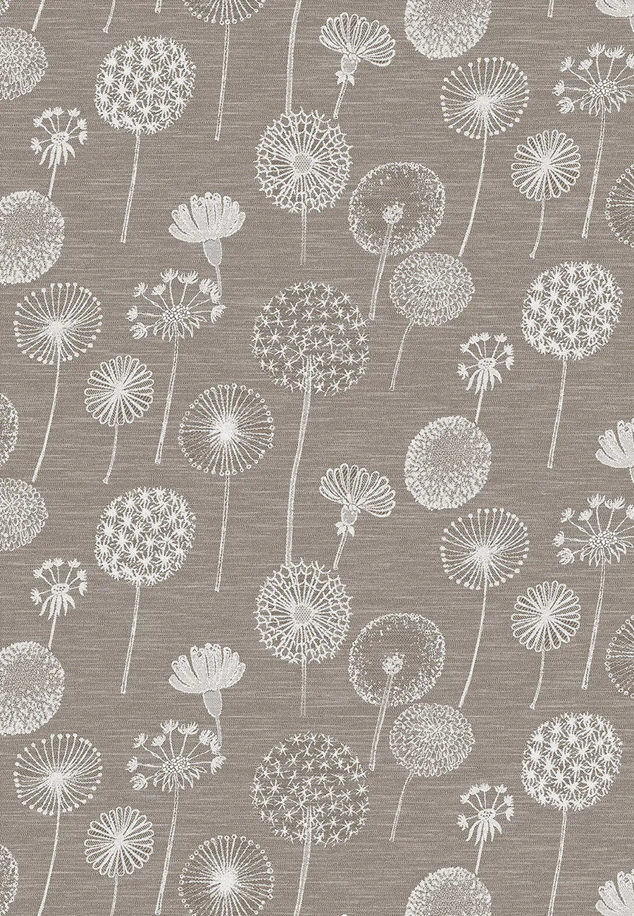 Gläsertuch Pusteblume mocca