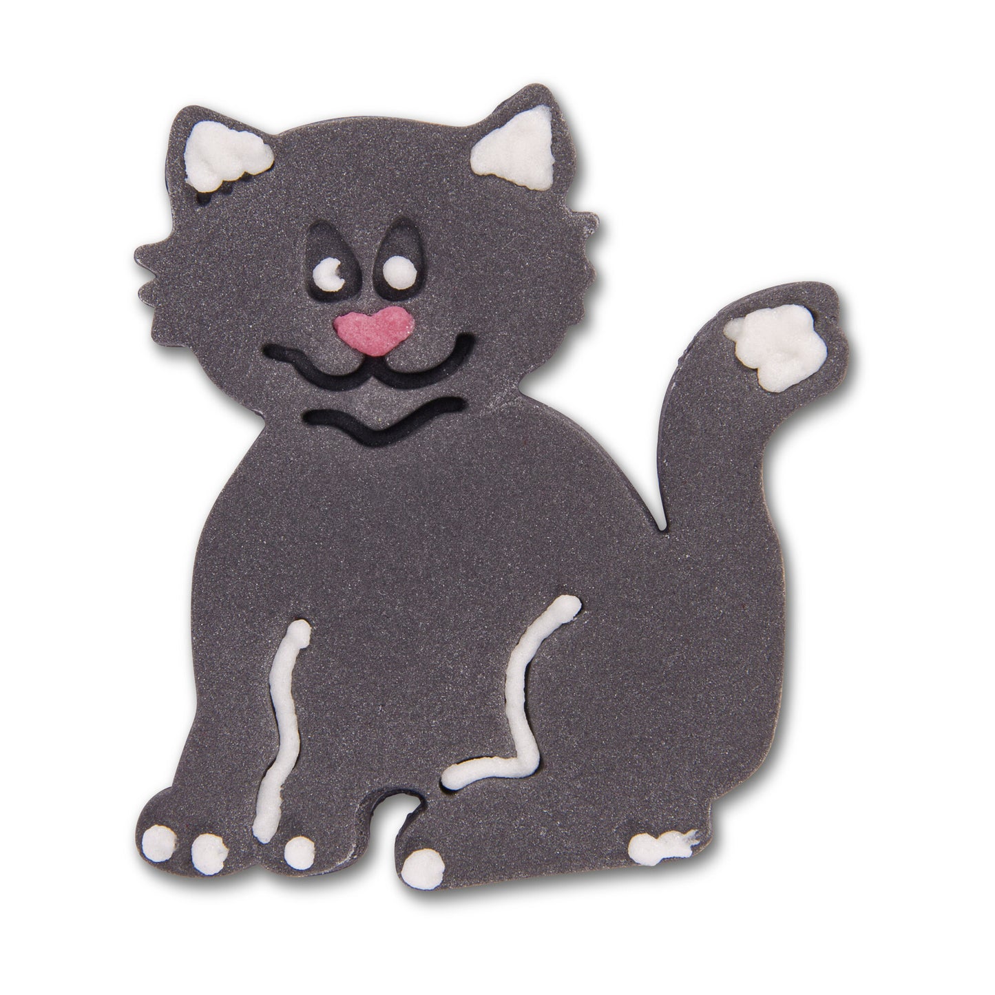 Präge Ausstecher "Katze" mit Auswerfer 7,5cm