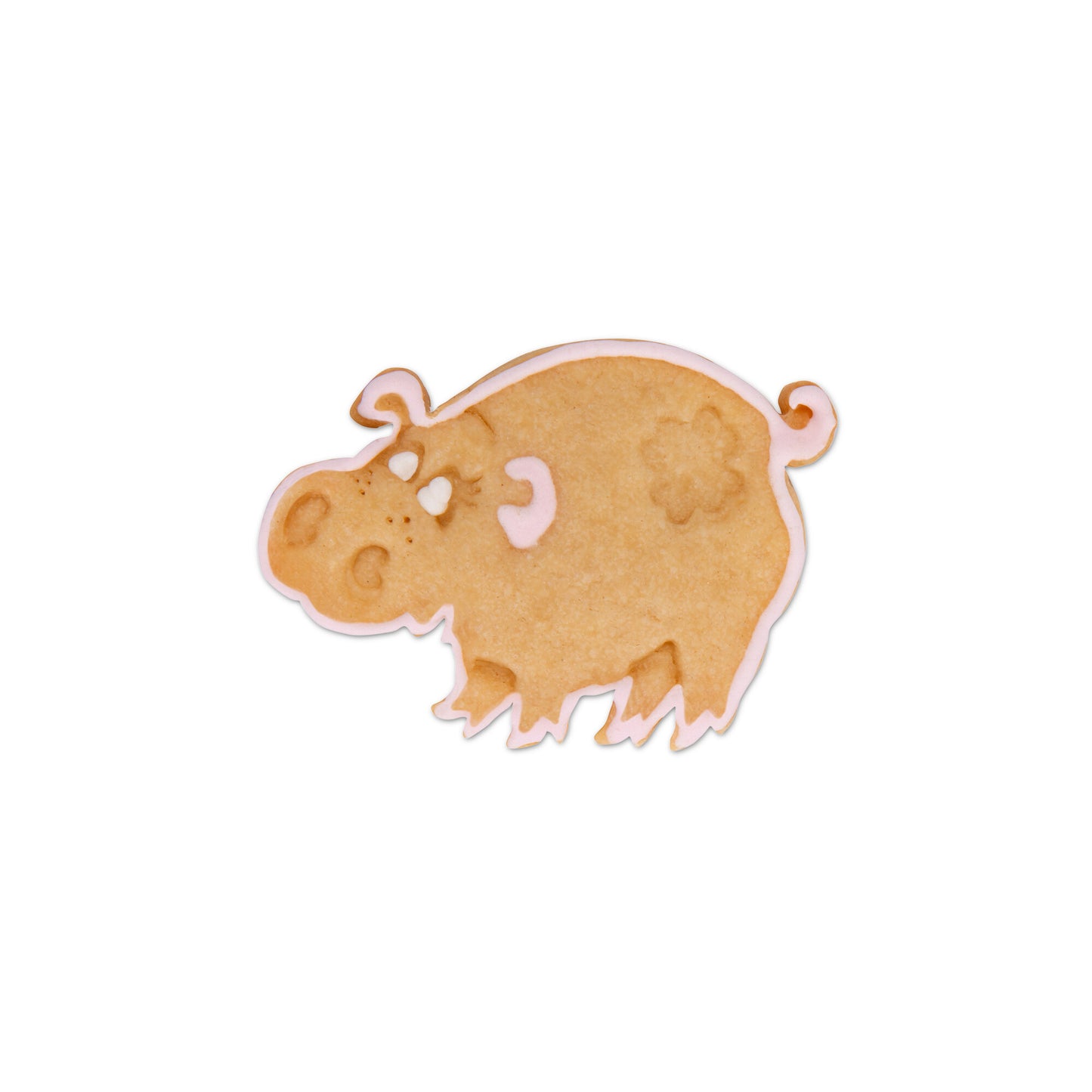 Präge Ausstecher "Schwein" mit Auswerfer 7,5cm