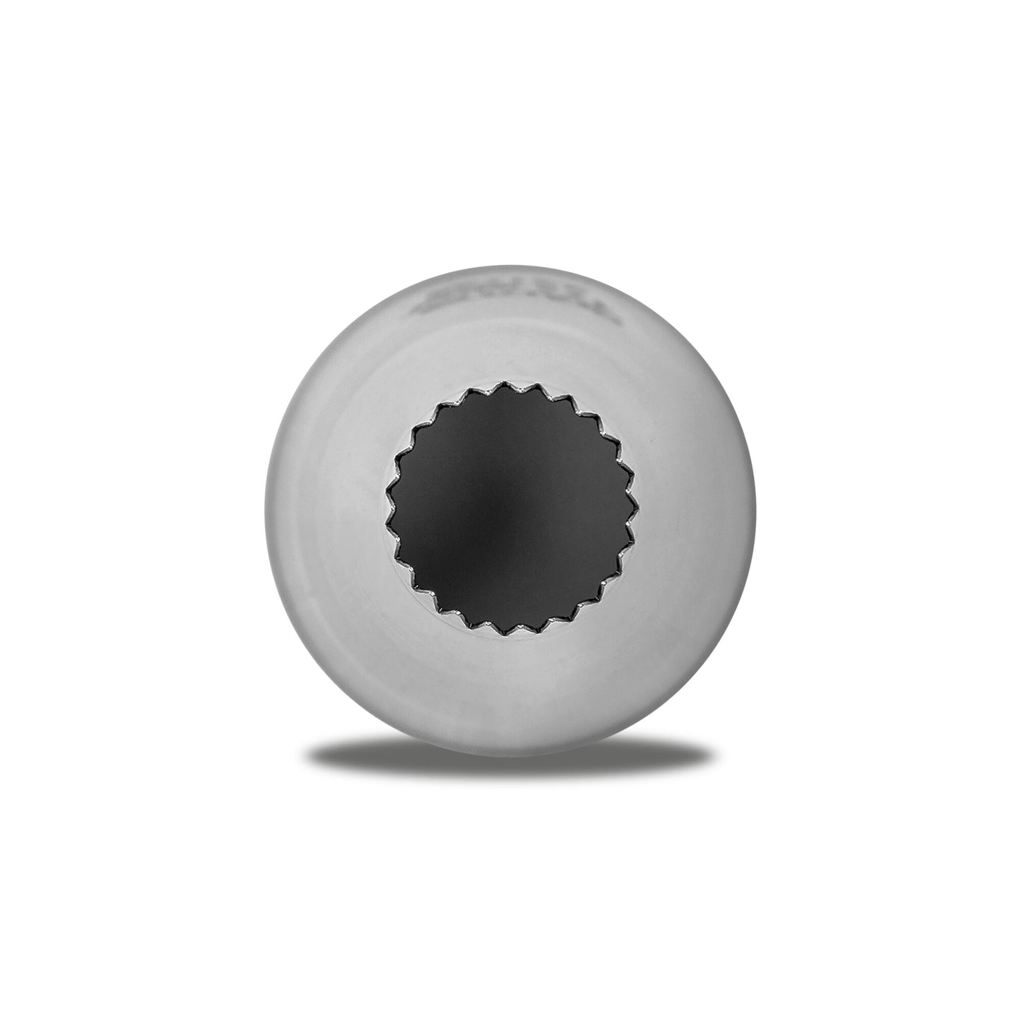 Fein gezackte Sterntülle Edelstahl 8mm