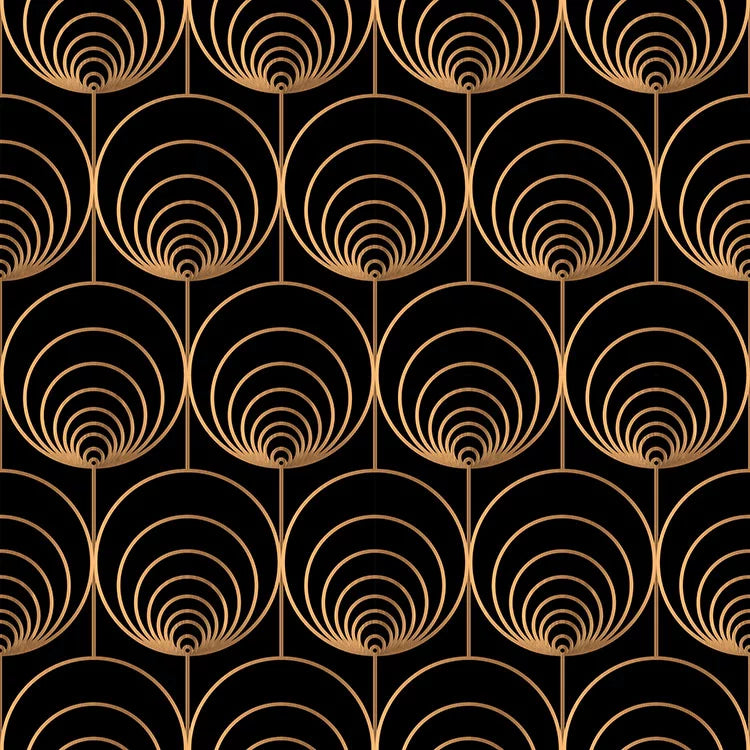 Cocktail Serviette "Black Luxury" 24x24cm - 20Stk.