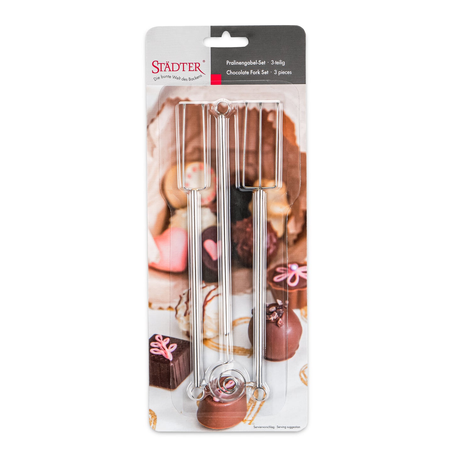Pralinengabel Set 3-Teilig