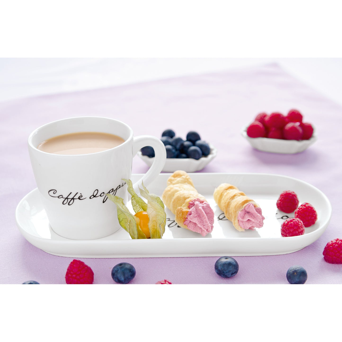 Schaum- und Käseröllchen - 12 Stück