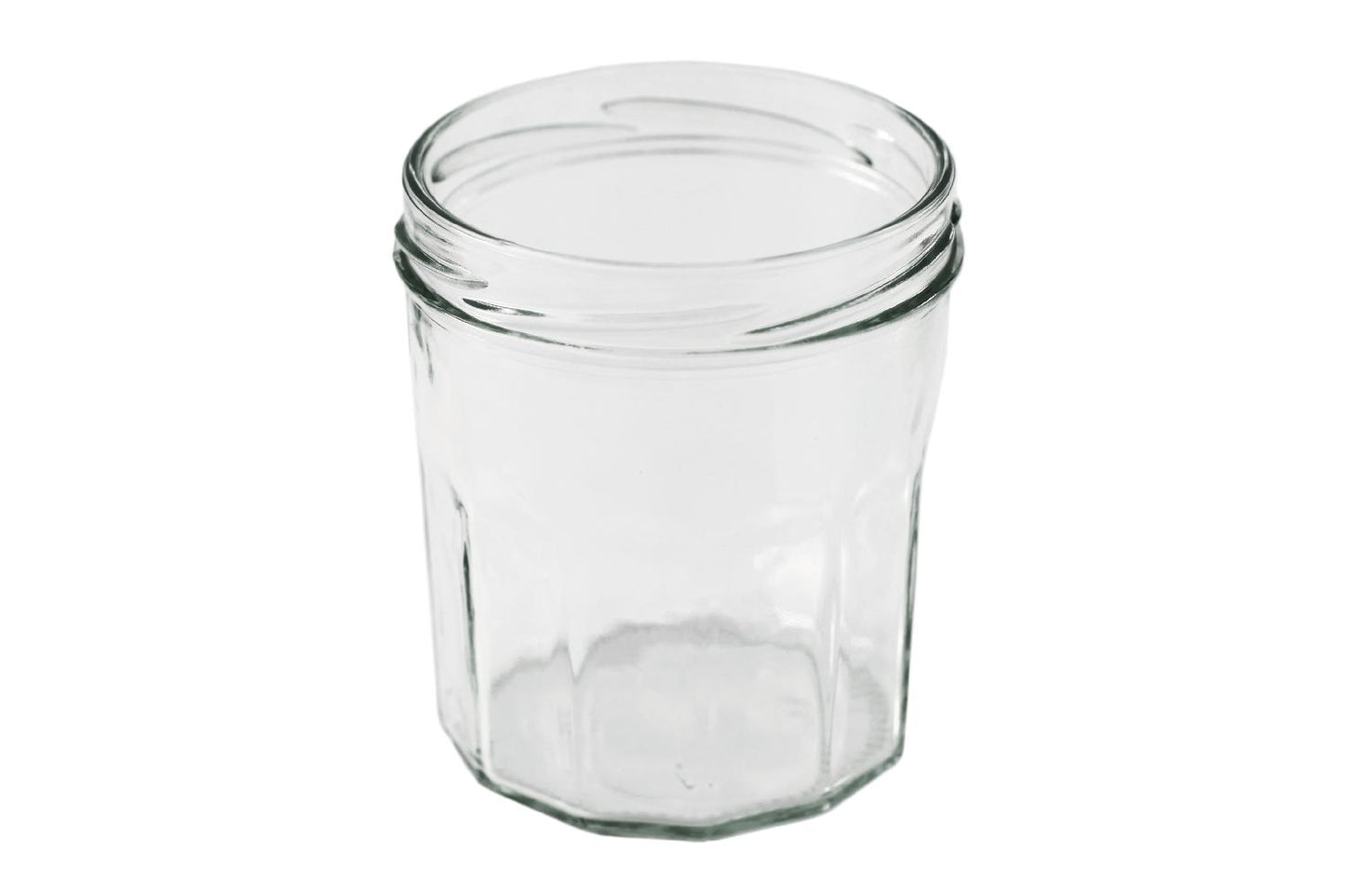 Schraubdeckelglas Facette 324ml ohne Deckel
