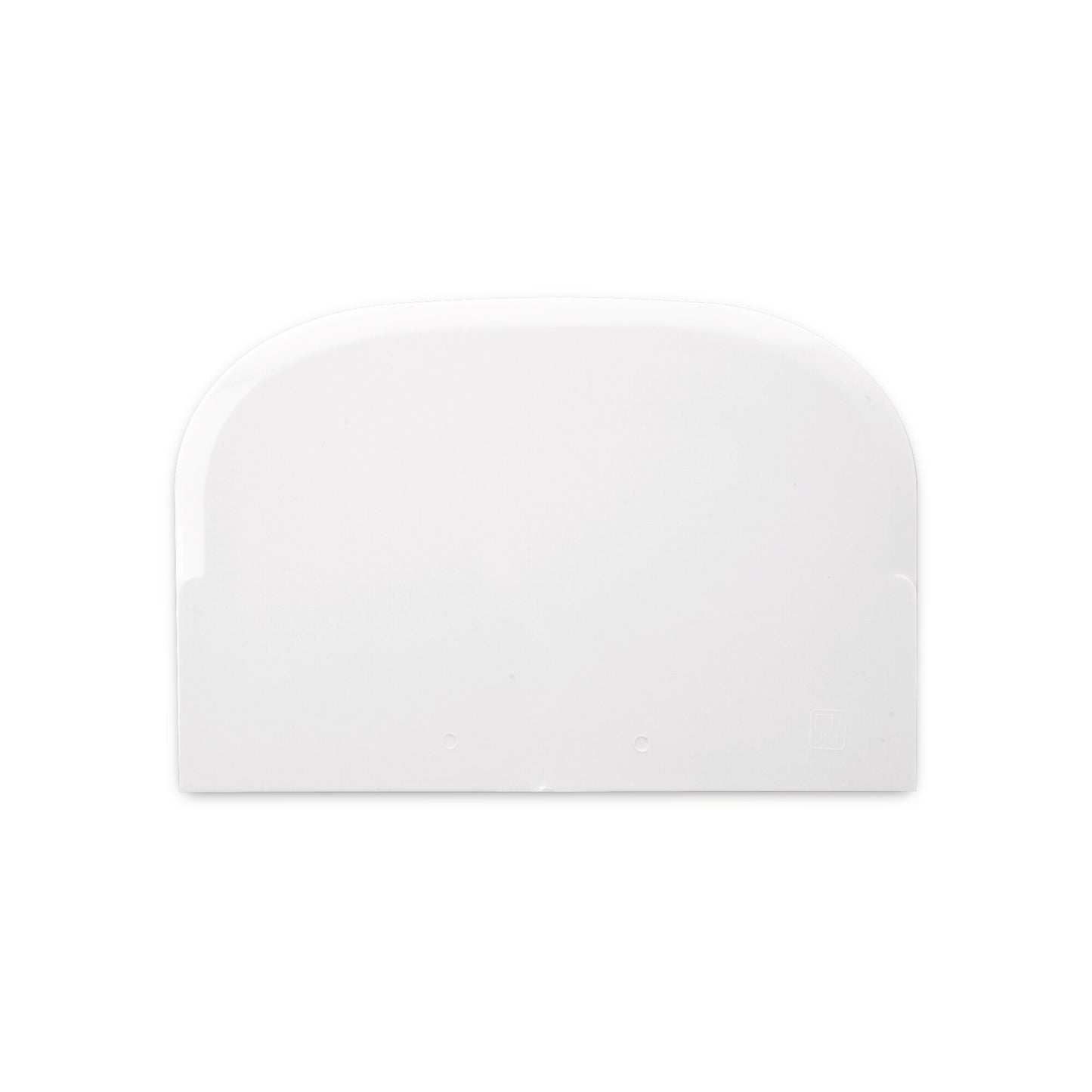 Teigschaber 10x15cm weiß