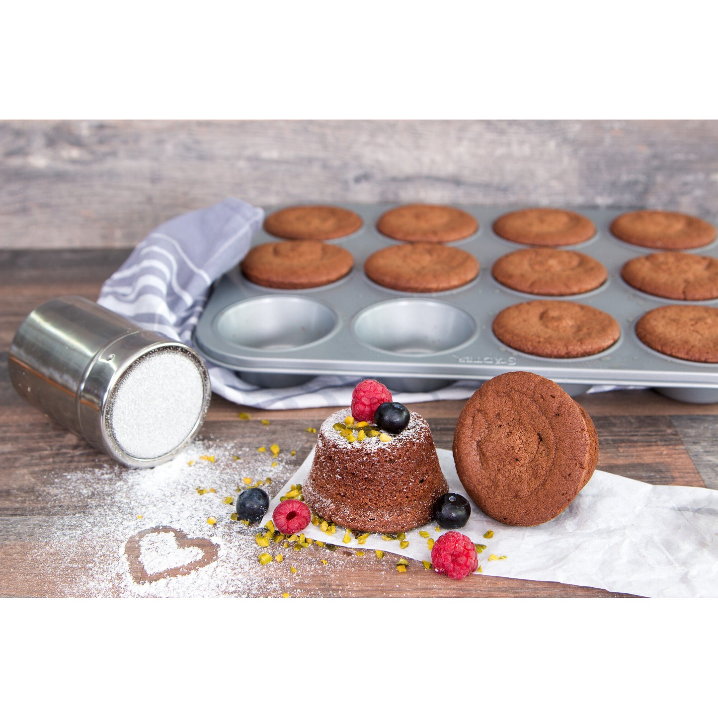 we love baking - Muffin & Cupcake 12er