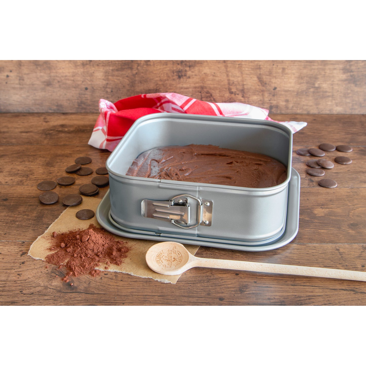we love baking - Springform Quadratisch 23x23cm