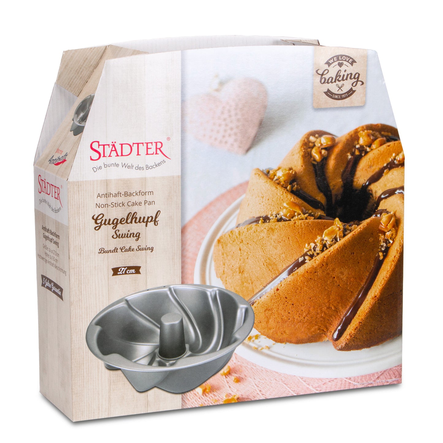 we love baking - Gugelhupf swing Ø27cm