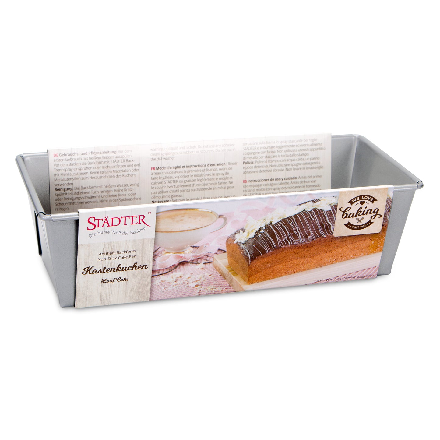 we love baking - Kastenform 24cm