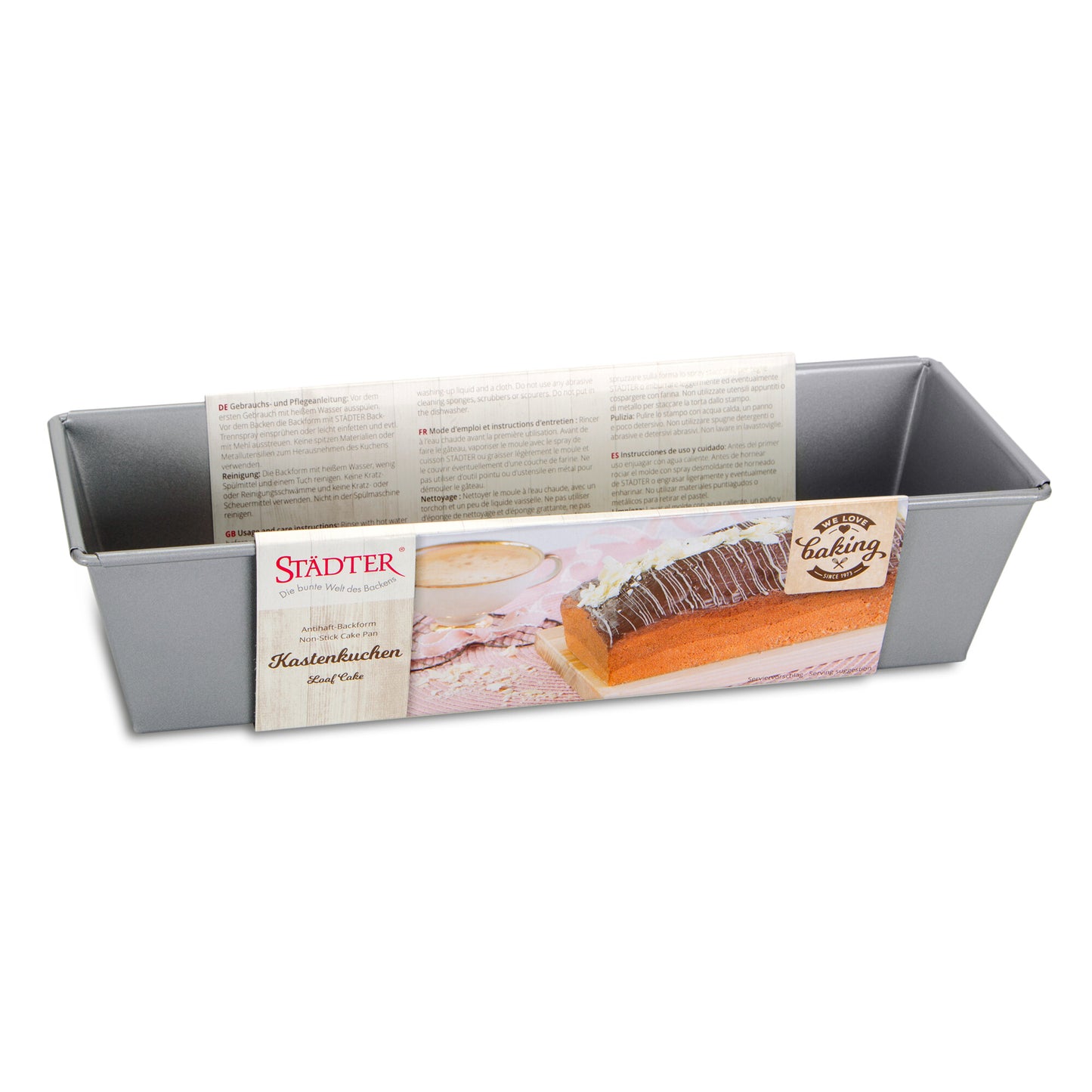 we love baking - Kastenform 30cm