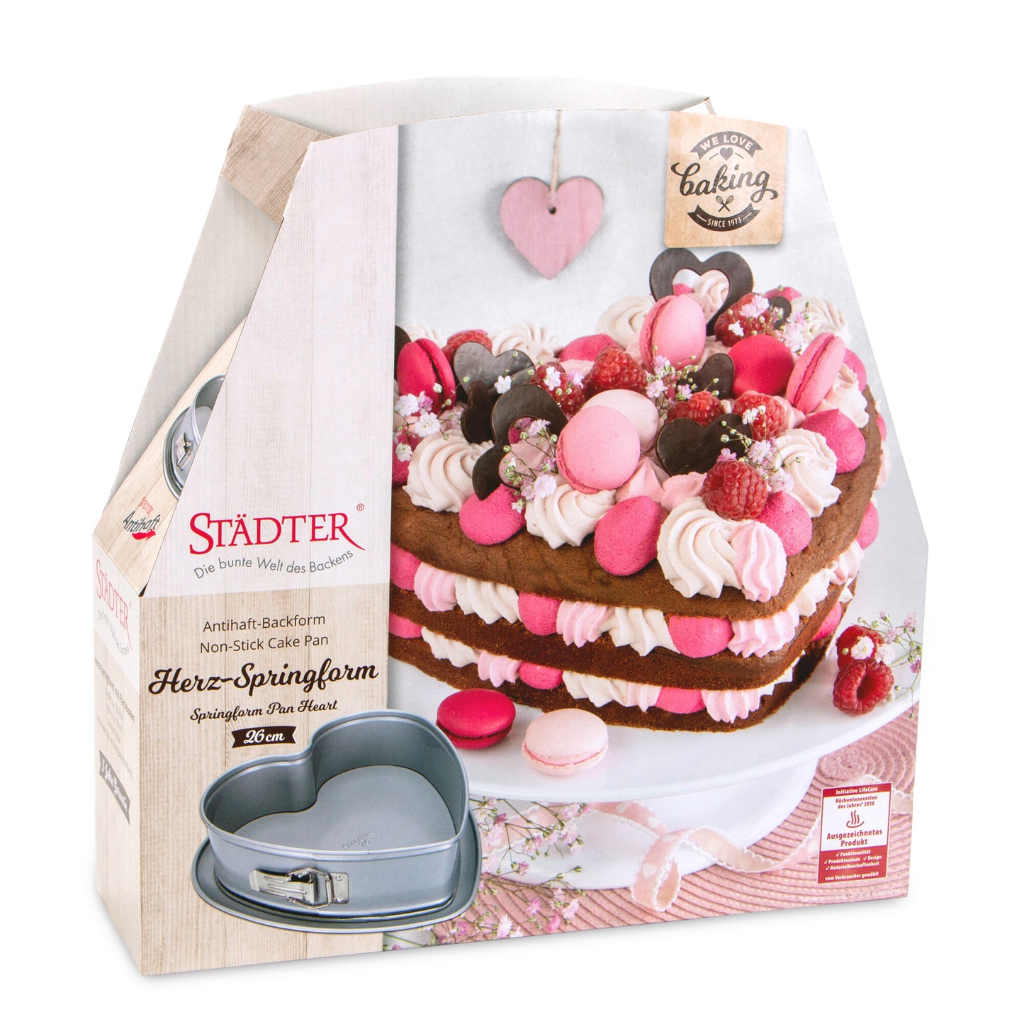 we love baking - Springform Herz Ø26cm