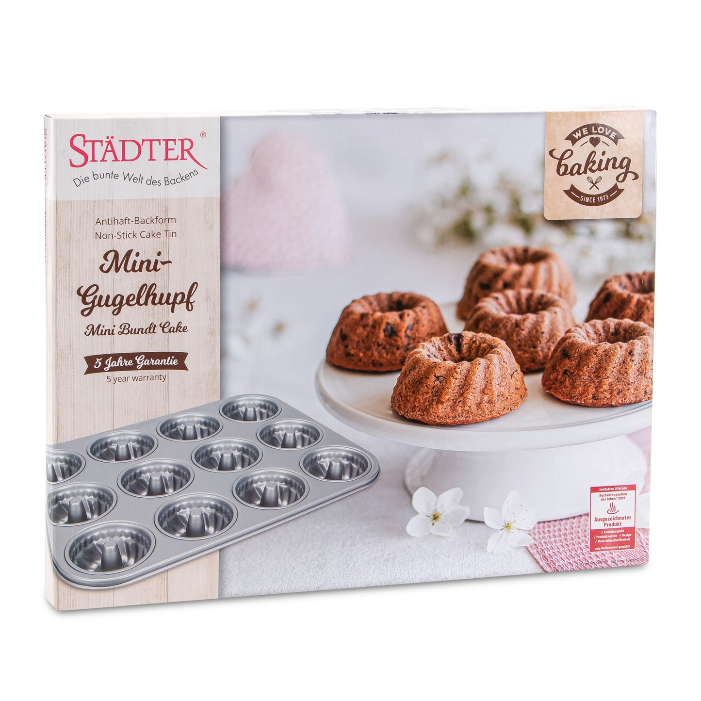 we love baking - Gugelhupf mini 12er