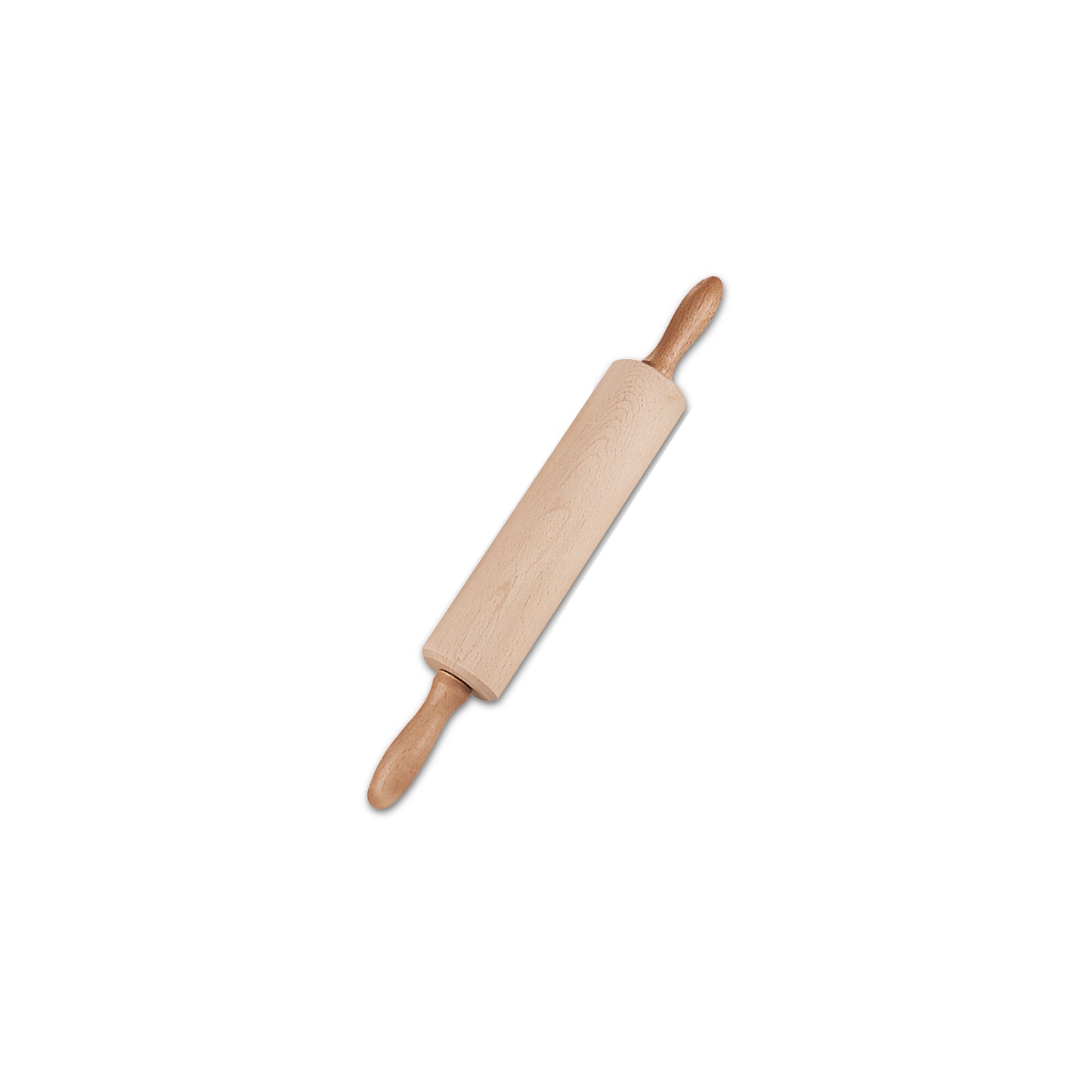 Teigrolle Buchenholz mit Kugellager 25cm