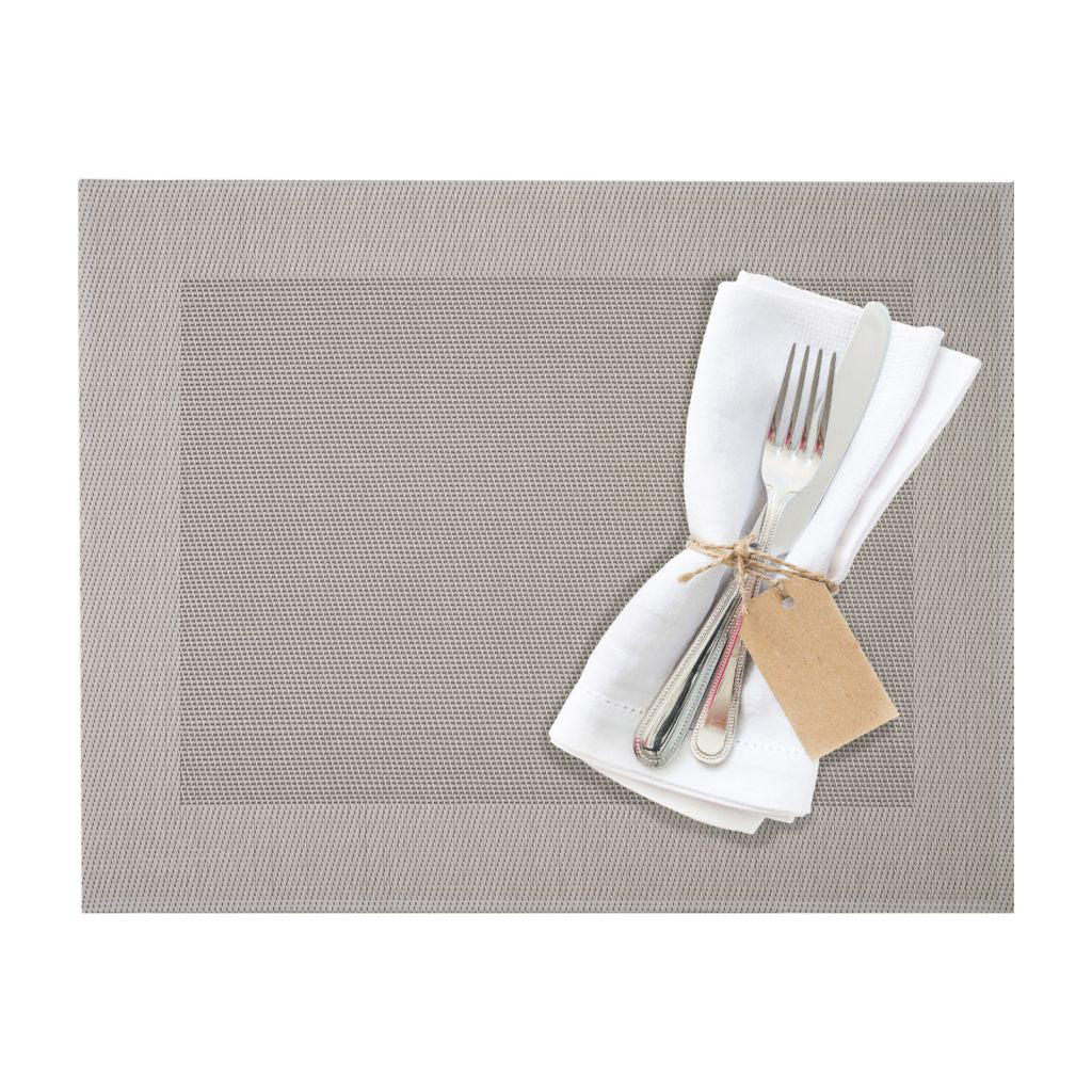 Tischset »Home«, 42 x 32 cm, taupe hell
