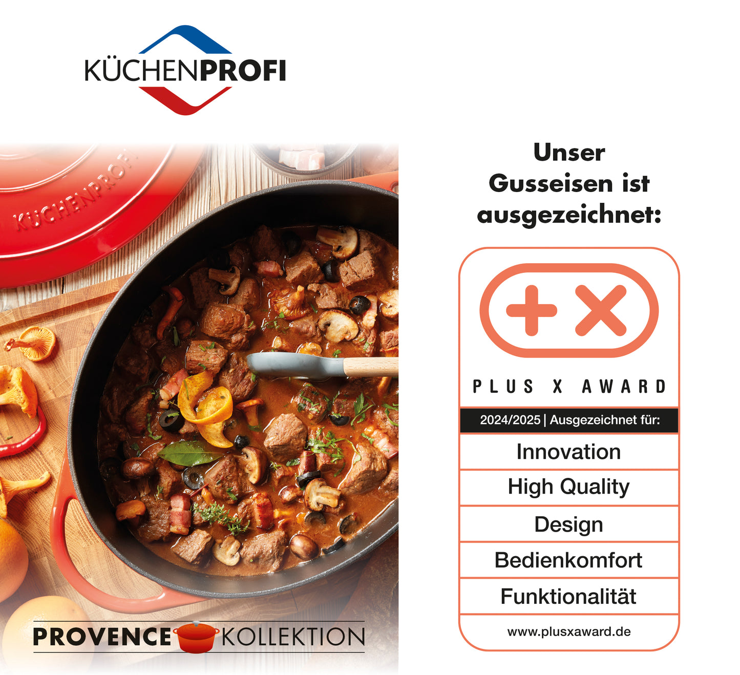 Bratentopf oval Ø33cm - Provence