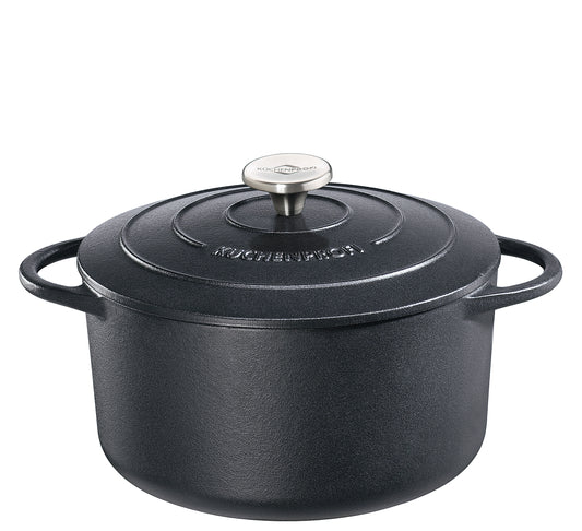 PROVENCE - Bratentopf rund, 24 cm classic black