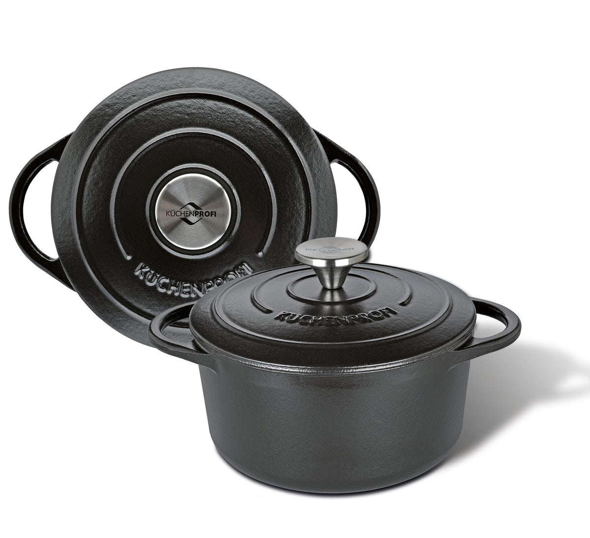 PROVENCE - Bratentopf rund, 24 cm classic black