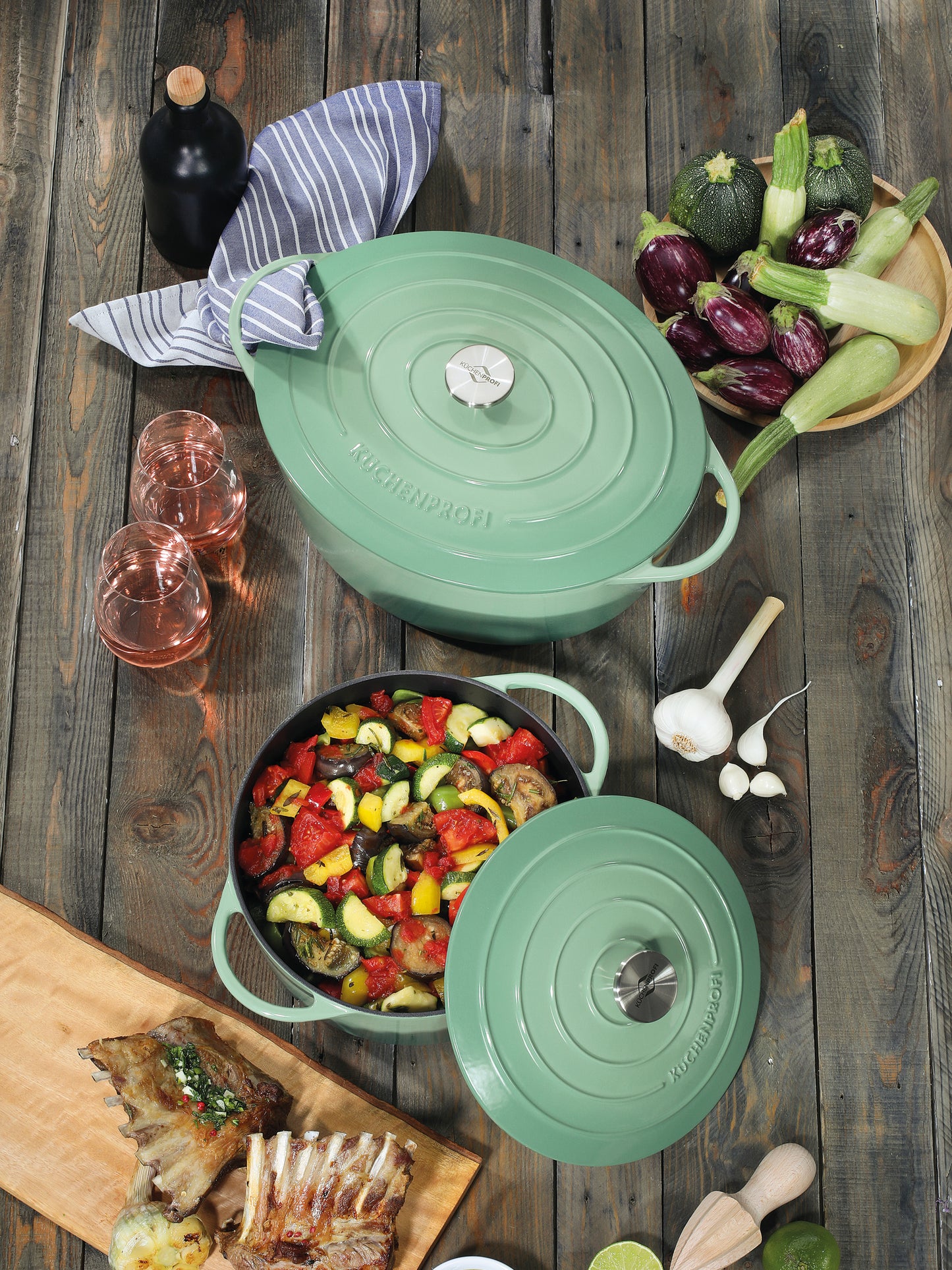 Bratentopf oval Ø33cm - Provence