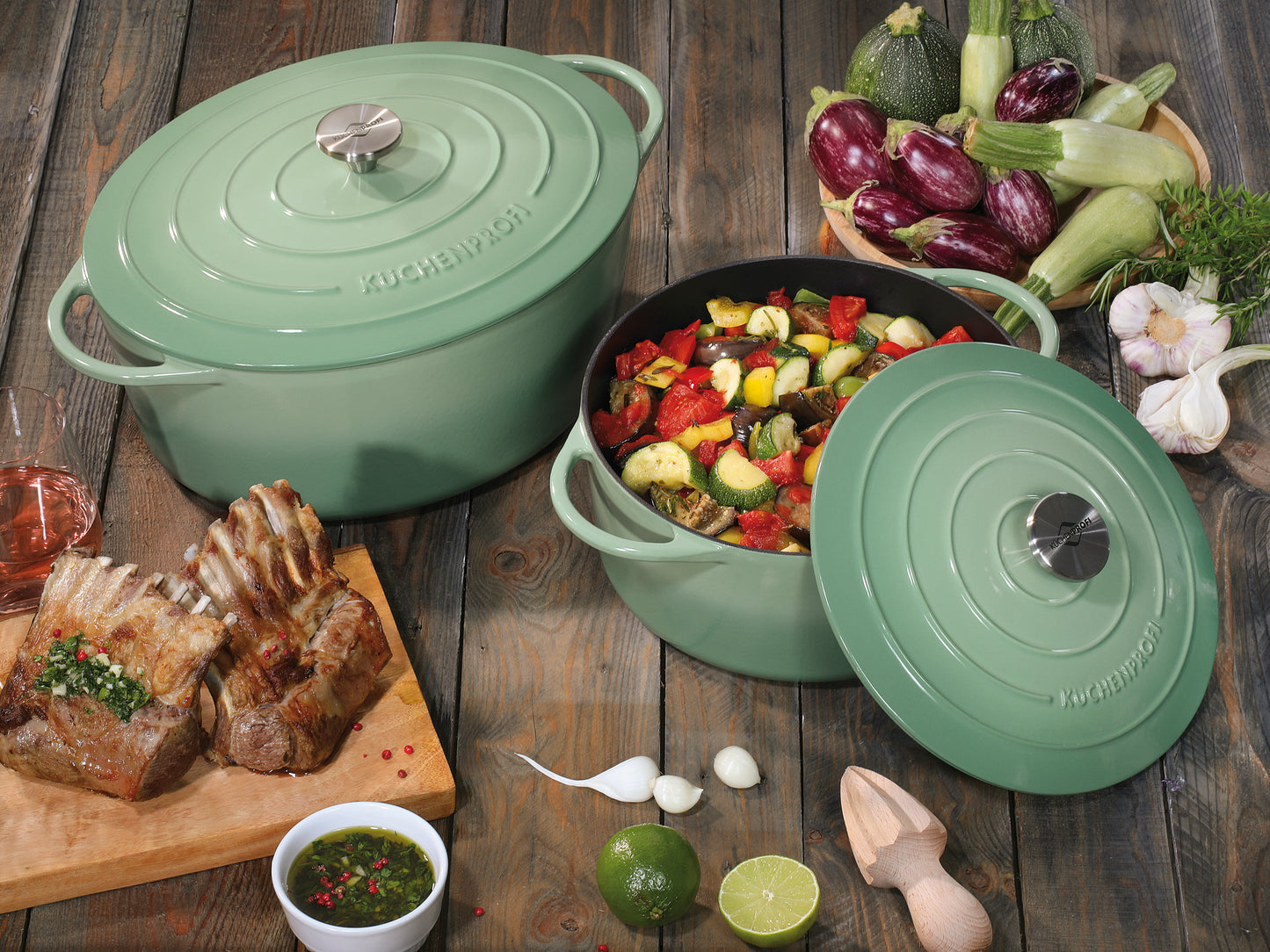 Bratentopf oval Ø33cm - Provence