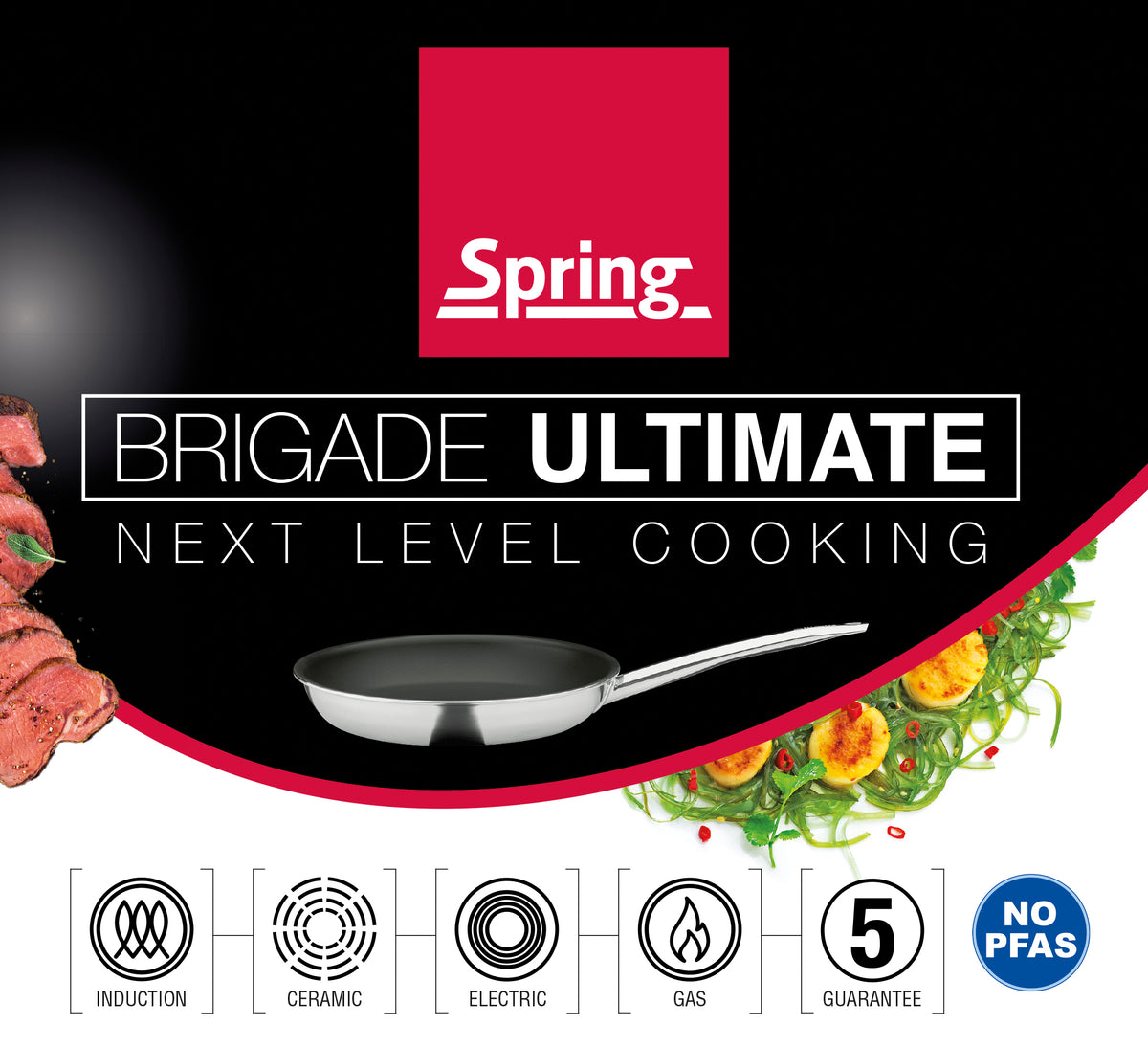 Schmorpfanne Ø24cm Brigade Ultimate
