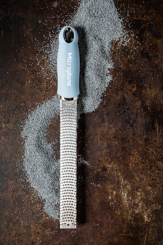 Zester/Reibe Premium Küstenblau