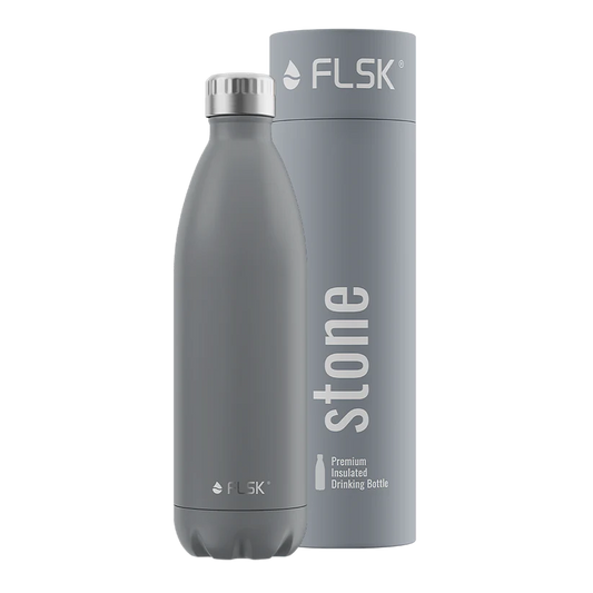 FLSK Trinkflasche aus Edelstahl 1000 ml - stone
