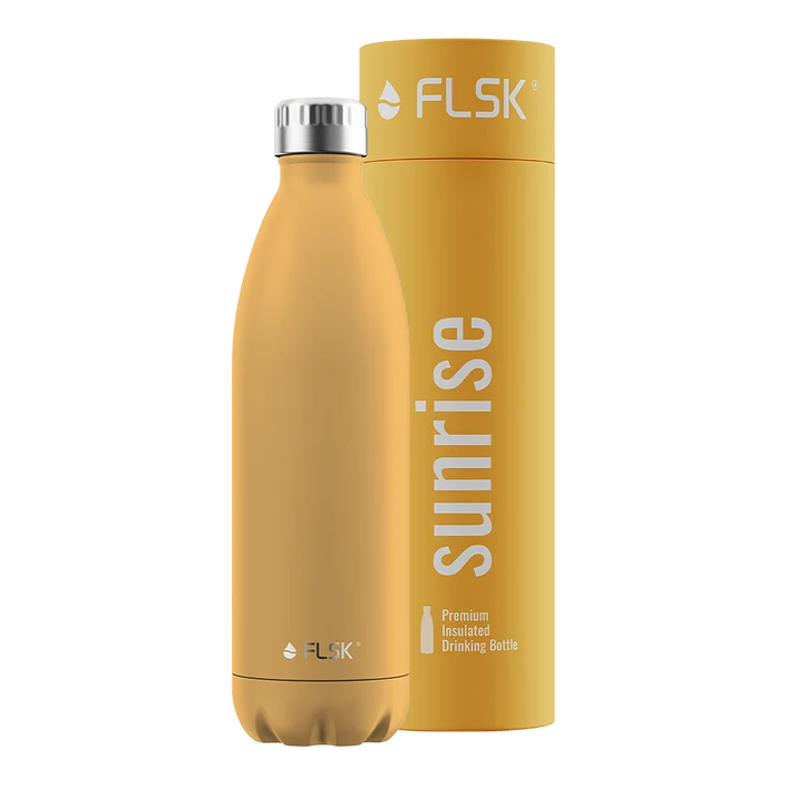 FLSK Trinkflasche aus Edelstahl 1000 ml - sunrise