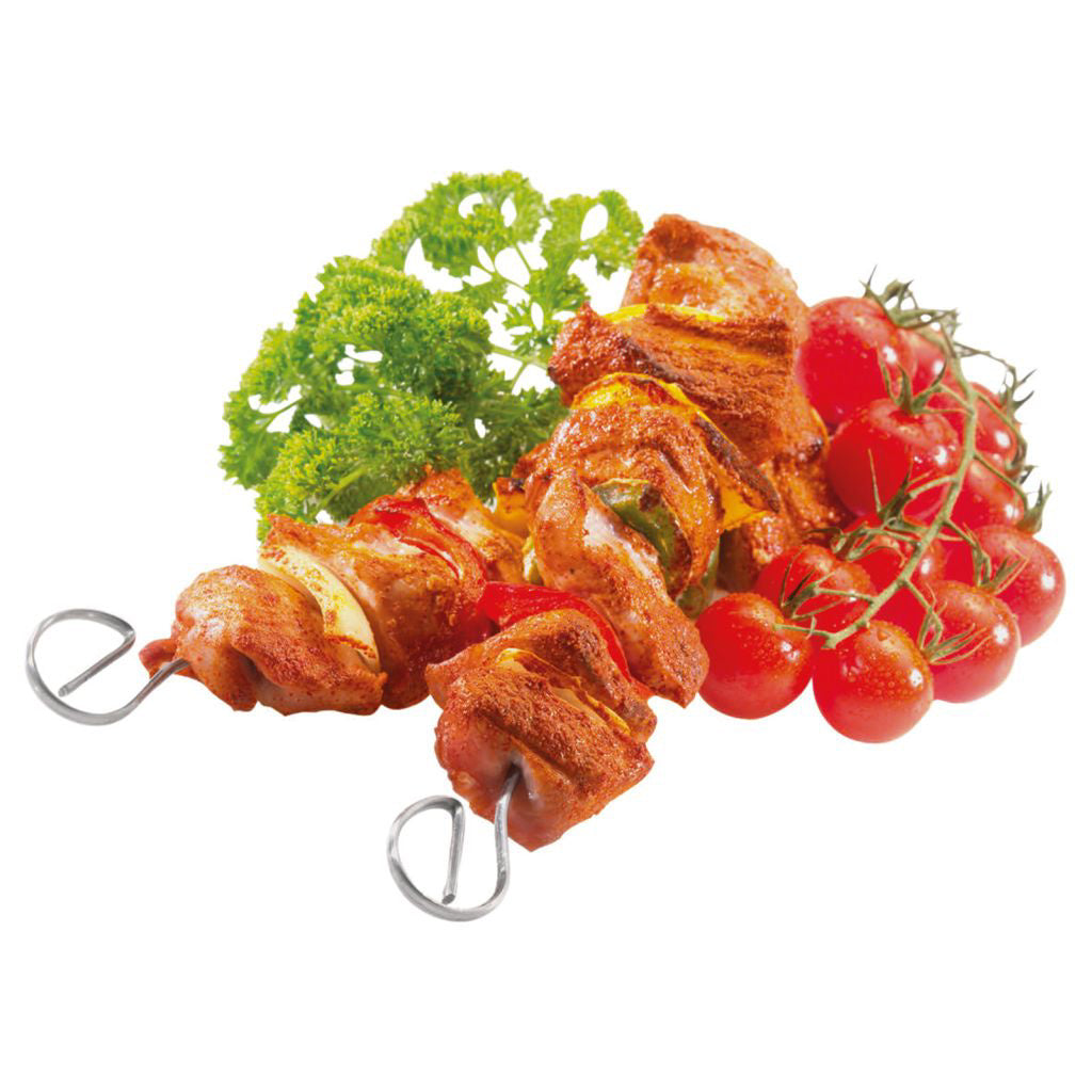 Schaschlikspieße, Edelstahl 21cm