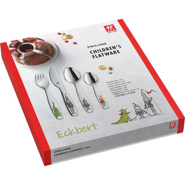 Kinderbesteck Ritter Eckbert 4-tlg.