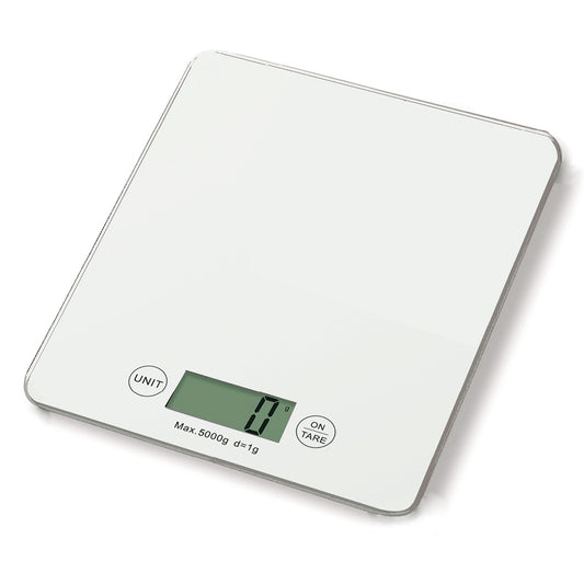 Küchenwaage weiß- Tragkraft 5Kg
