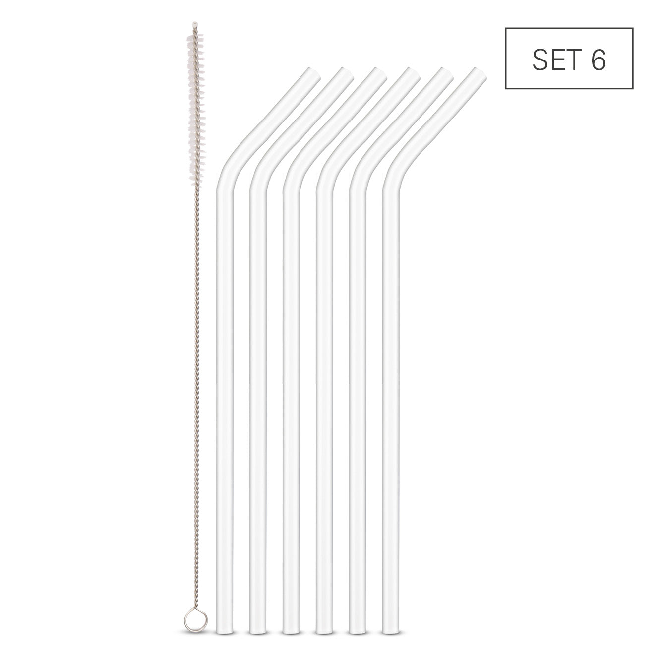 Trinkhalme Glas 24cm