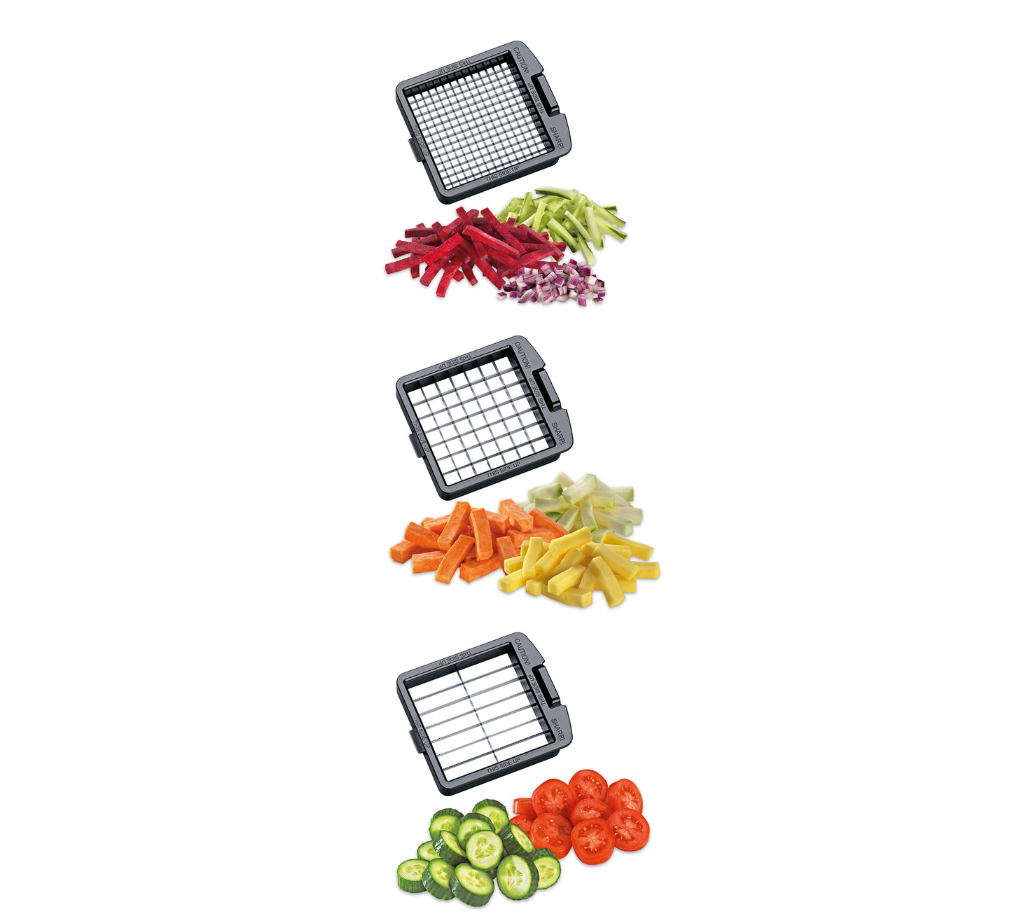 Zwiebel-/ Gemüsewürfler FixPlus