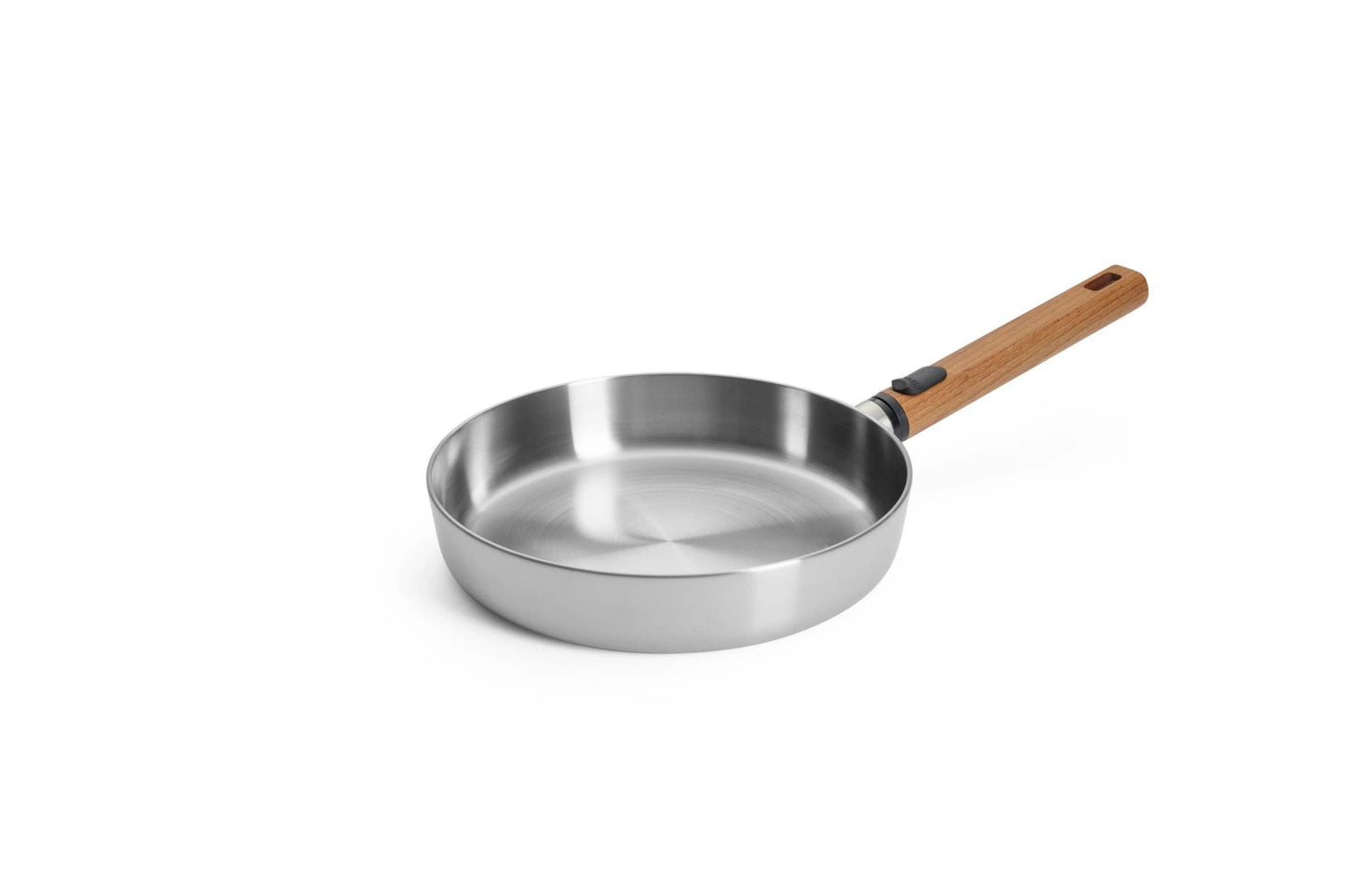 Flachpfanne Ø24cm Edelstahl - Logic Steel