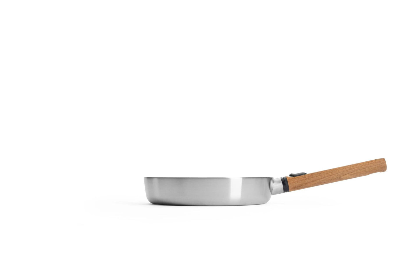 Flachpfanne Ø24cm Edelstahl - Logic Steel