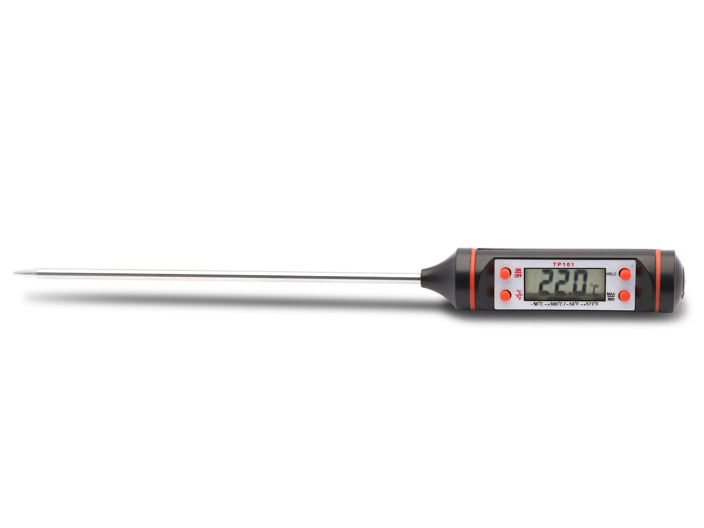 Digital Thermometer Edelstahl/Kunststoff